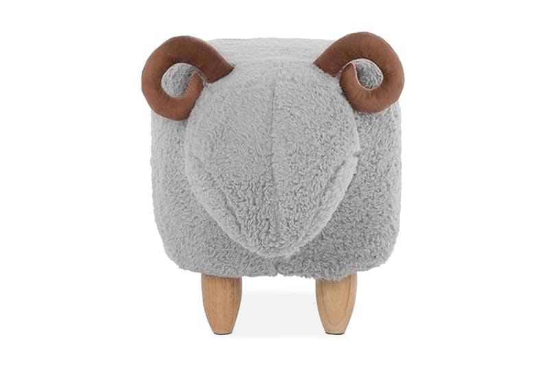ALDBOURNE Sittpuff Grå - Möbler - Vardagsrum - Stolar & sittmöbler - Sittpuff