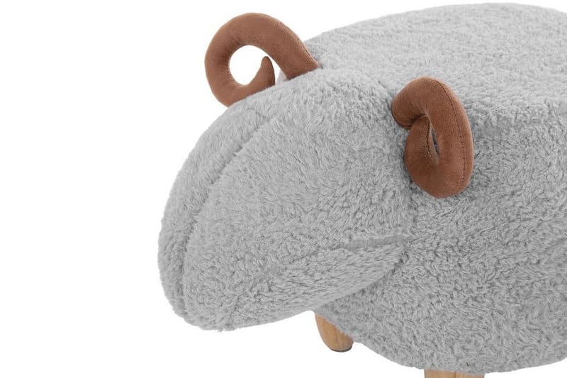 ALDBOURNE Sittpuff Grå - Möbler - Vardagsrum - Stolar & sittmöbler - Sittpuff