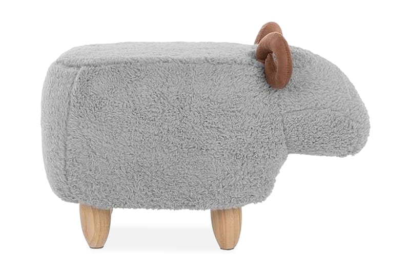 ALDBOURNE Sittpuff Grå - Möbler - Vardagsrum - Stolar & sittmöbler - Sittpuff