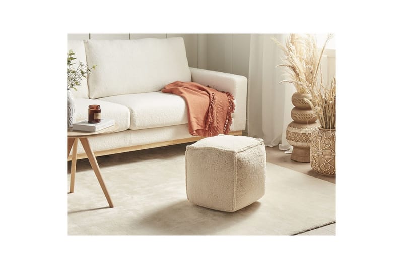 Sittpuff Alipur Brun - Brun - Möbler - Vardagsrum - Stolar & sittmöbler - Sittpuff