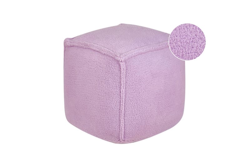 Sittpuff Alipur Violett - Violett - Möbler - Vardagsrum - Stolar & sittmöbler - Sittpuff