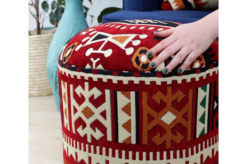 Amsterdam Sittpuff 40 cm - Flerfärgad - Möbler - Vardagsrum - Stolar & sittmöbler - Sittpuff