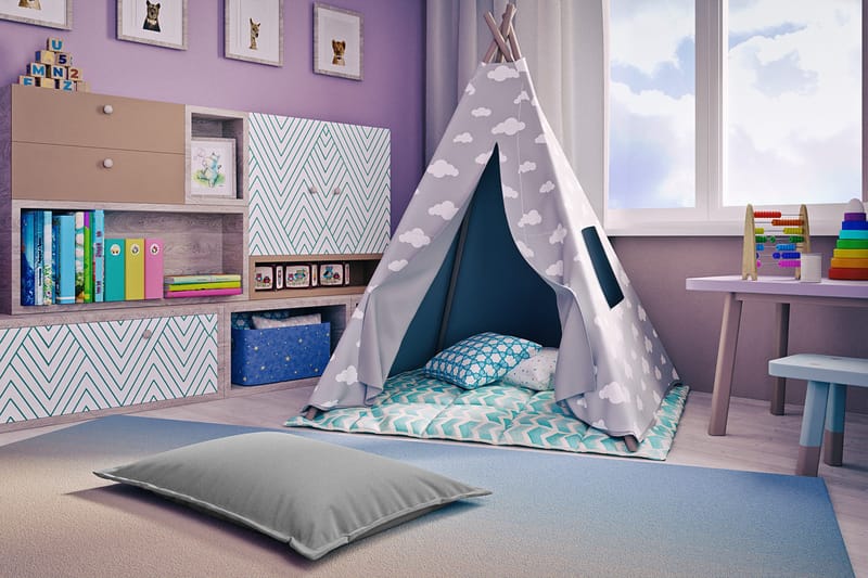 Anjara Sittpuff 40 cm - Grå - Möbler - Vardagsrum - Stolar & sittmöbler - Sittpuff