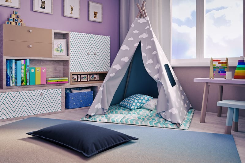 Anjara Sittpuff 40 cm - Gul - Möbler - Vardagsrum - Stolar & sittmöbler - Sittpuff