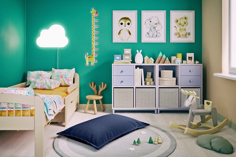 Arvinder Sittpuff 30 cm - Marinblå - Möbler - Vardagsrum - Stolar & sittmöbler - Sittpuff