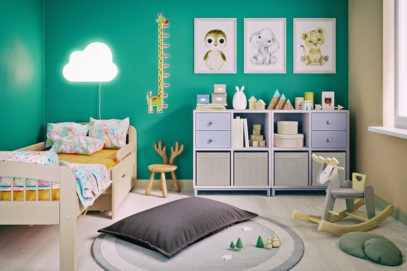 Arvinder Sittpuff 30 cm - Mörkgrå - Möbler - Vardagsrum - Stolar & sittmöbler - Sittpuff