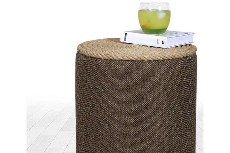 BACKUS Sittpuff 31 cm Brun - Möbler - Vardagsrum - Stolar & sittmöbler - Sittpuff