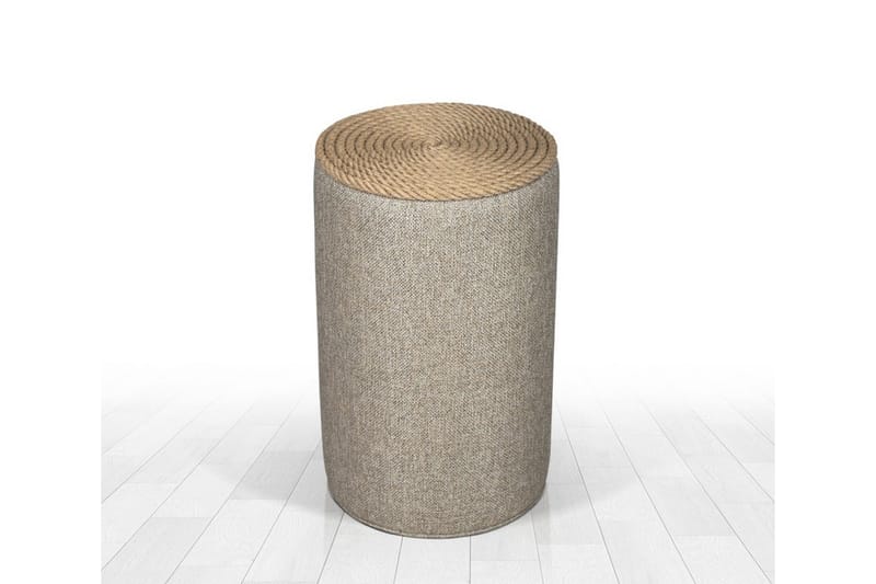 BACKUS Sittpuff 31 cm Mörkbeige - Möbler - Vardagsrum - Stolar & sittmöbler - Sittpuff