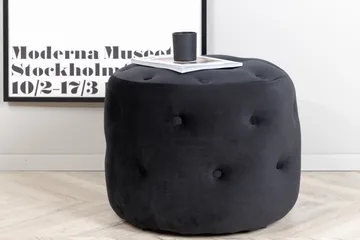 Benjamin Sittpuff - Svart - Möbler - Vardagsrum - Stolar & sittmöbler - Sittpuff