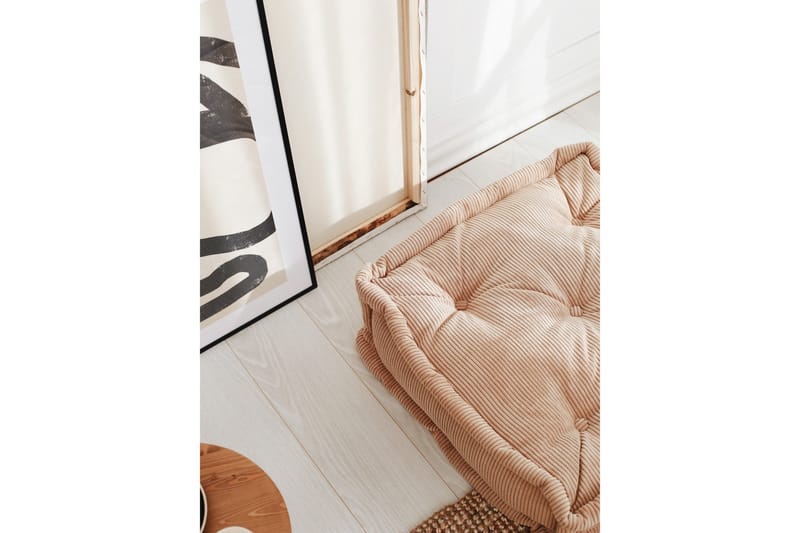 Biskuvi Sittpuff 55 cm - Camel - Möbler - Vardagsrum - Stolar & sittmöbler - Sittpuff