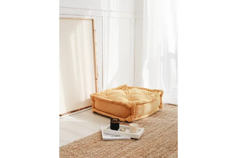 Biskuvi Sittpuff 55 cm, Gul