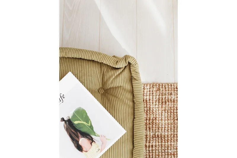 Biskuvi Sittpuff 55 cm - Khaki - Möbler - Vardagsrum - Stolar & sittmöbler - Sittpuff