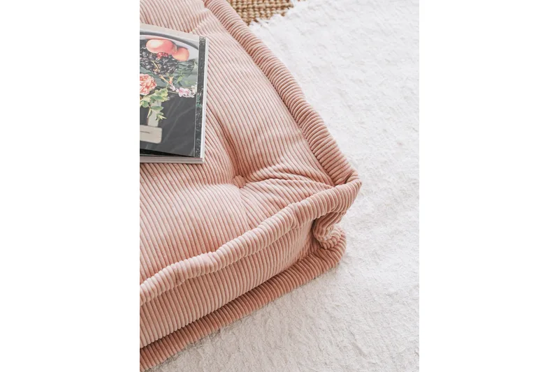 Biskuvi Sittpuff 55 cm - Rosa - Möbler - Vardagsrum - Stolar & sittmöbler - Sittpuff