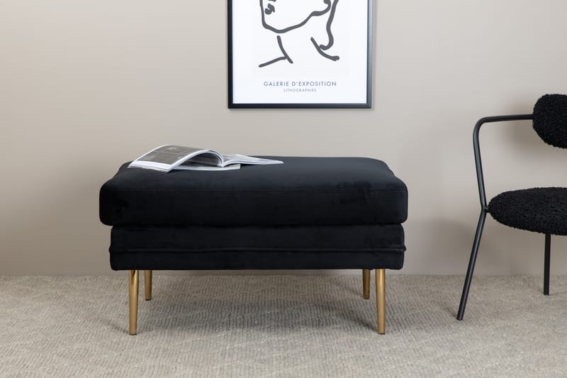 Boom Sittpuff - Svart - Möbler - Vardagsrum - Stolar & sittmöbler - Sittpuff