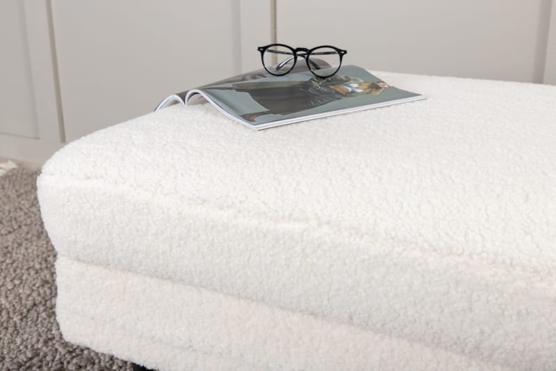 Boom Sittpuff - Vit - Möbler - Vardagsrum - Stolar & sittmöbler - Sittpuff