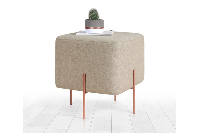 Borden Sittpuff 40 cm Brun - Möbler - Vardagsrum - Stolar & sittmöbler - Sittpuff