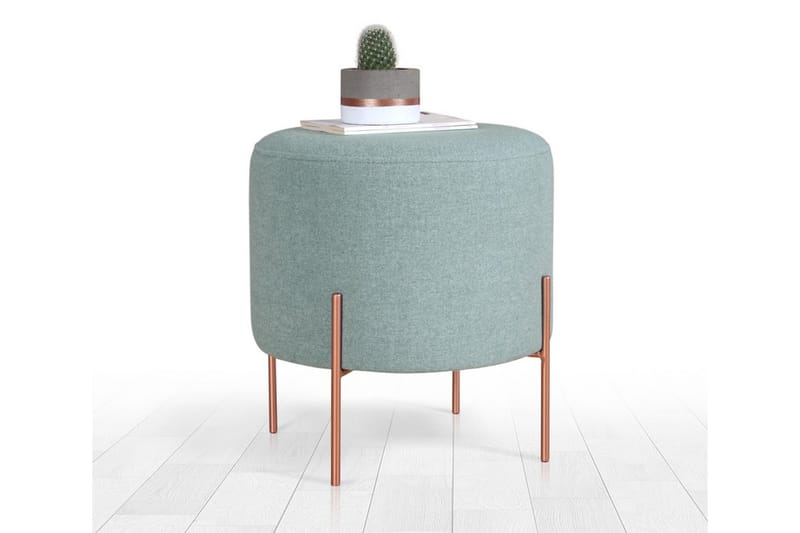 Borden Sittpuff 40 cm Havsgrön - Möbler - Vardagsrum - Stolar & sittmöbler - Sittpuff