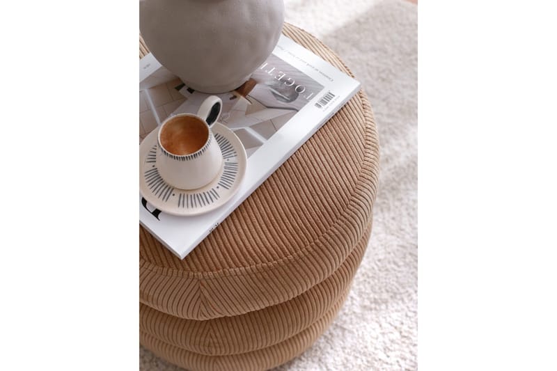 Boum Sittpuff 40 cm - Camel - Möbler - Vardagsrum - Stolar & sittmöbler - Sittpuff