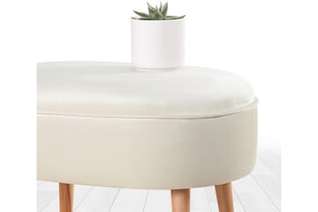 Bowie Sittpuff 63 cm - Beige - Möbler - Vardagsrum - Stolar & sittmöbler - Sittpuff