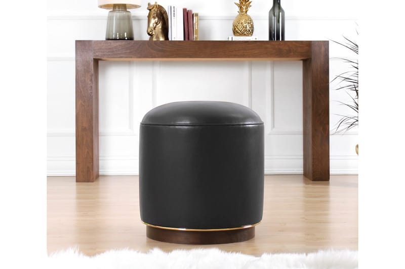 Brockstown Sittpuff 42 cm Antracit - Möbler - Vardagsrum - Stolar & sittmöbler - Sittpuff
