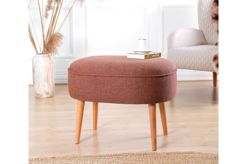 Bronstown Sittpuff 63 cm Röd - Möbler - Vardagsrum - Stolar & sittmöbler - Sittpuff