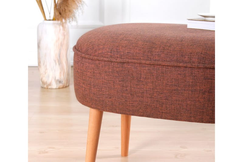 Bronstown Sittpuff 63 cm Röd - Sittpuff