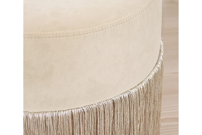 Brookestown Sittpuff 40 cm Beige - Möbler - Vardagsrum - Stolar & sittmöbler - Sittpuff