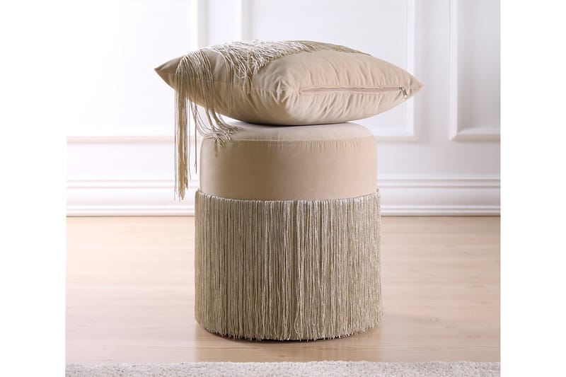 Brookestown Sittpuff 40 cm Beige - Sittpuff