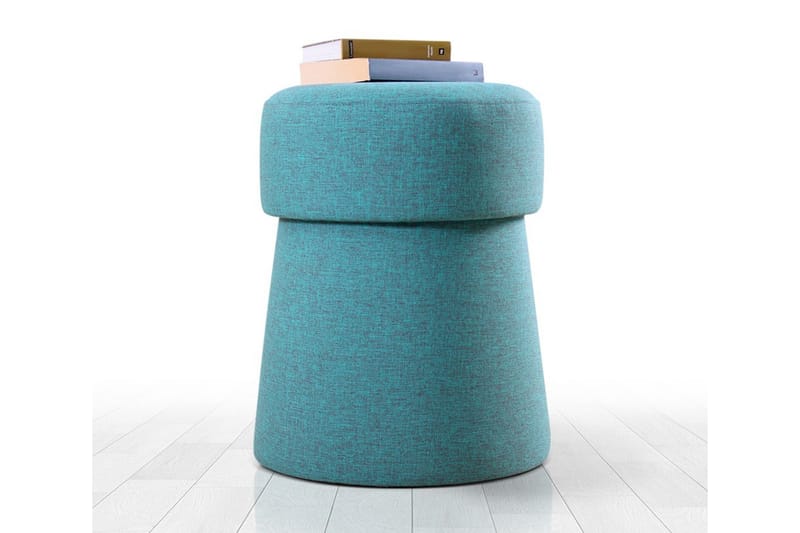 Bruceville Sittpuff 40 cm Blå - Möbler - Vardagsrum - Stolar & sittmöbler - Sittpuff