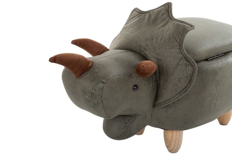 BURIANEK Sittpuff med Förvaring Grön - Möbler - Vardagsrum - Stolar & sittmöbler - Sittpuff
