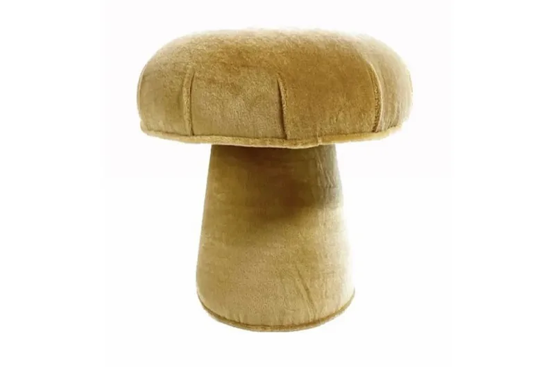 Ceremony Sittpuff 40 cm, Beige/Senap