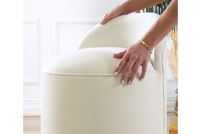 Chuckville Sittpuff 45 cm Beige - Möbler - Vardagsrum - Stolar & sittmöbler - Sittpuff