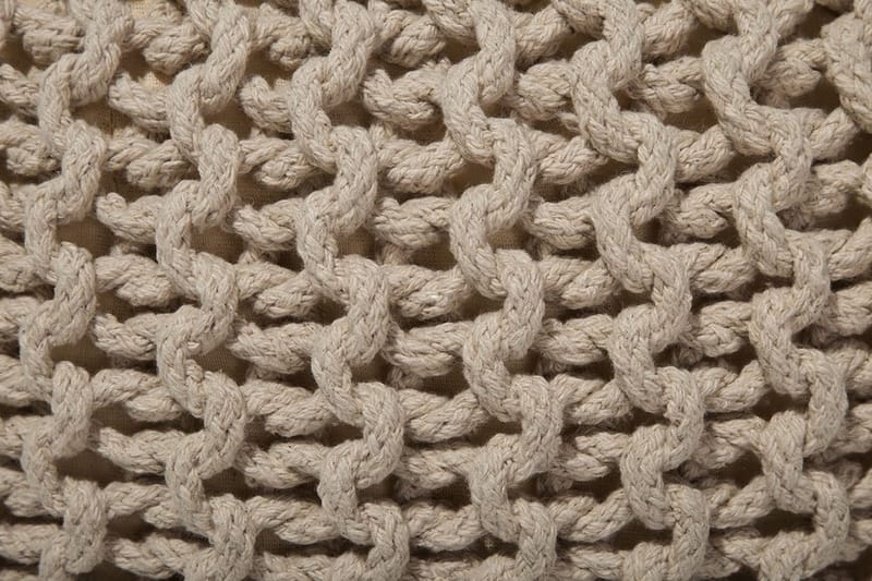 Conrad Sittpuff 40 cm - Beige - Möbler - Vardagsrum - Stolar & sittmöbler - Sittpuff