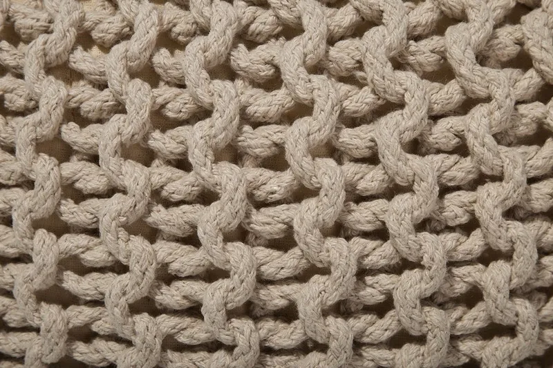 Conrad Sittpuff 40 cm - Beige - Möbler - Vardagsrum - Stolar & sittmöbler - Sittpuff