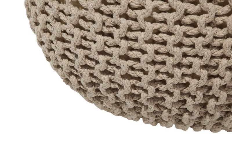 Conrad Sittpuff 40 cm - Beige - Möbler - Vardagsrum - Stolar & sittmöbler - Sittpuff
