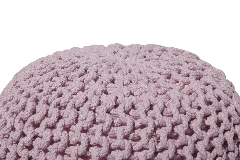 Conrad Sittpuff 40 cm - Rosa - Möbler - Vardagsrum - Stolar & sittmöbler - Sittpuff