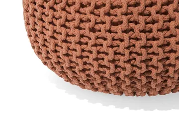 Conrad Sittpuff 50 cm - Brun - Möbler - Vardagsrum - Stolar & sittmöbler - Sittpuff