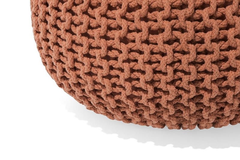 Conrad Sittpuff 50 cm - Brun - Möbler - Vardagsrum - Stolar & sittmöbler - Sittpuff