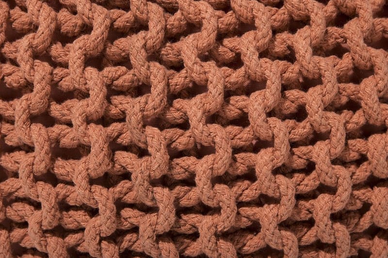 Conrad Sittpuff 50 cm - Brun - Möbler - Vardagsrum - Stolar & sittmöbler - Sittpuff