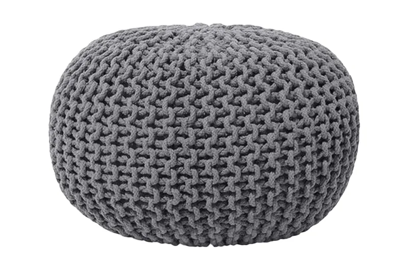 Conrad Sittpuff 50 cm - Grå - Möbler - Vardagsrum - Stolar & sittmöbler - Sittpuff