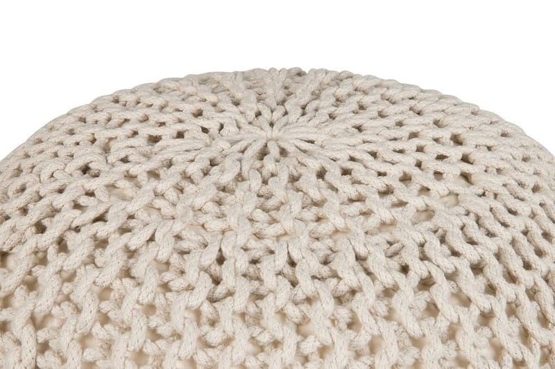 Conrad Sittpuff 50 cm - Gul - Möbler - Vardagsrum - Stolar & sittmöbler - Sittpuff