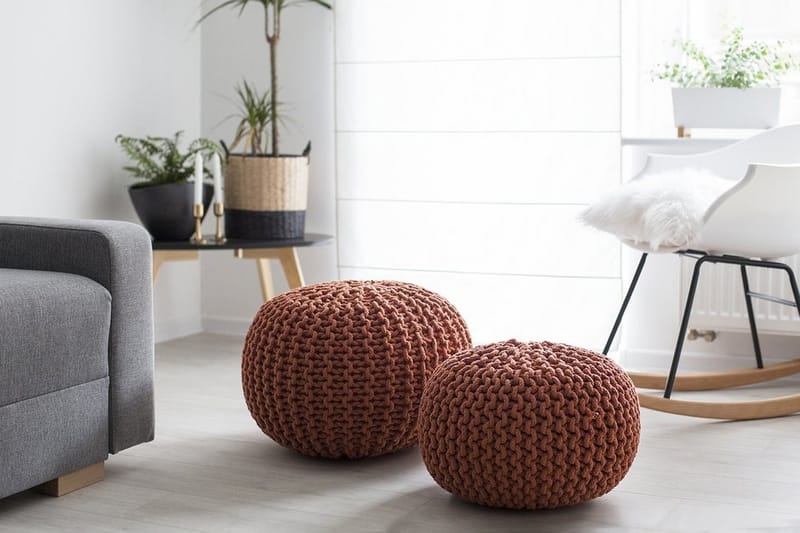 CONRAD Sittpuff 50 cm - Möbler - Vardagsrum - Stolar & sittmöbler - Sittpuff