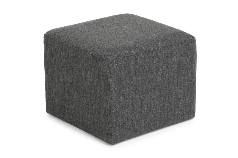 Crazy Boxypall - Antracit - Möbler - Vardagsrum - Stolar & sittmöbler - Sittpuff