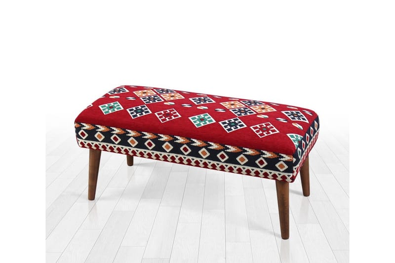 Crossett Sittpuff 91 cm - Röd - Möbler - Vardagsrum - Stolar & sittmöbler - Sittpuff