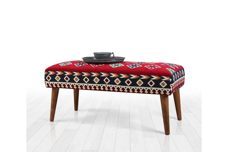 Crossett Sittpuff 91 cm - Röd - Möbler - Vardagsrum - Stolar & sittmöbler - Sittpuff