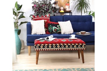 Crossett Sittpuff 91 cm - Röd - Möbler - Vardagsrum - Stolar & sittmöbler - Sittpuff
