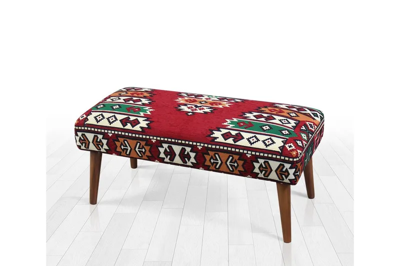 Crossett Sittpuff 91 cm, Röd/Grön