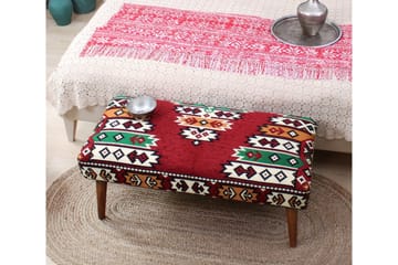 Crossett Sittpuff 91 cm - Röd/Grön - Möbler - Vardagsrum - Stolar & sittmöbler - Sittpuff