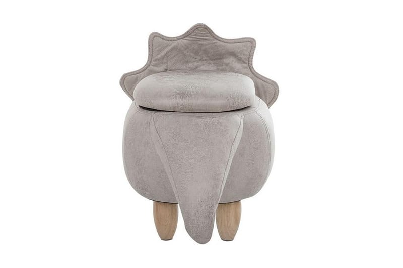 Daesia Sittpuff med Förvaring - Grå - Möbler - Vardagsrum - Stolar & sittmöbler - Sittpuff