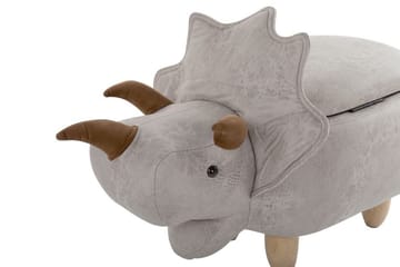 Daesia Sittpuff med Förvaring - Grå - Möbler - Vardagsrum - Stolar & sittmöbler - Sittpuff